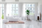 Wohntrend weiß: Weiß eingerichtetes Schlafzimmer
