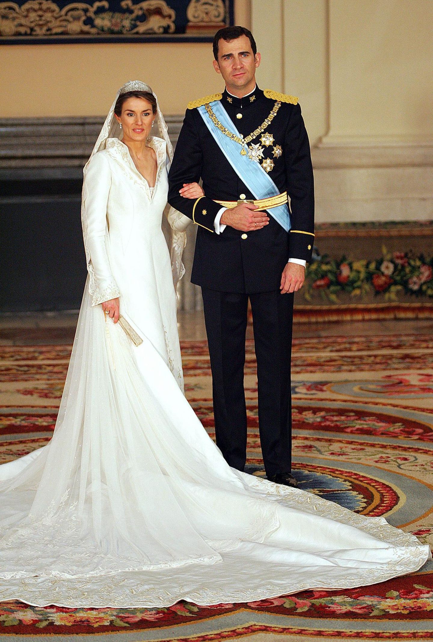 Royale Hochzeitskleider: Königin Letizia