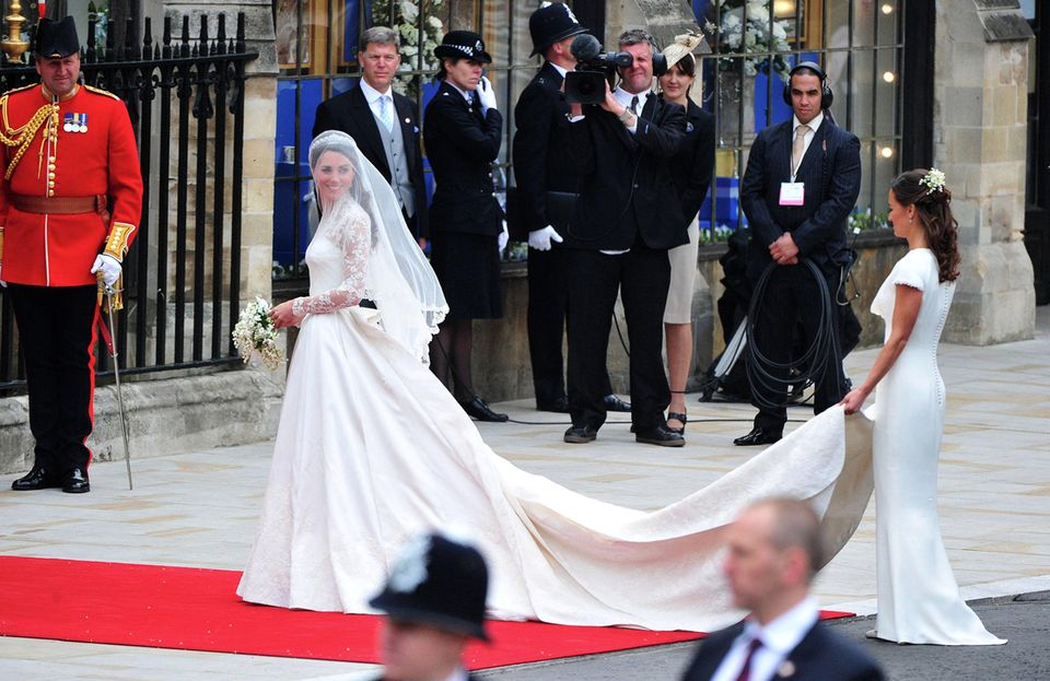 Royale Hochzeitskleider: Herzogin Kate