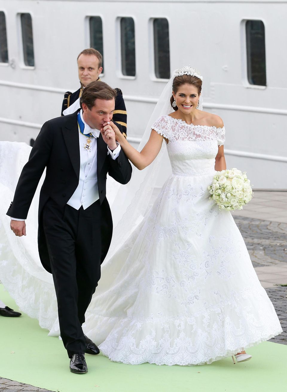 Royale Hochzeitskleider: Prinzessin Madeleine