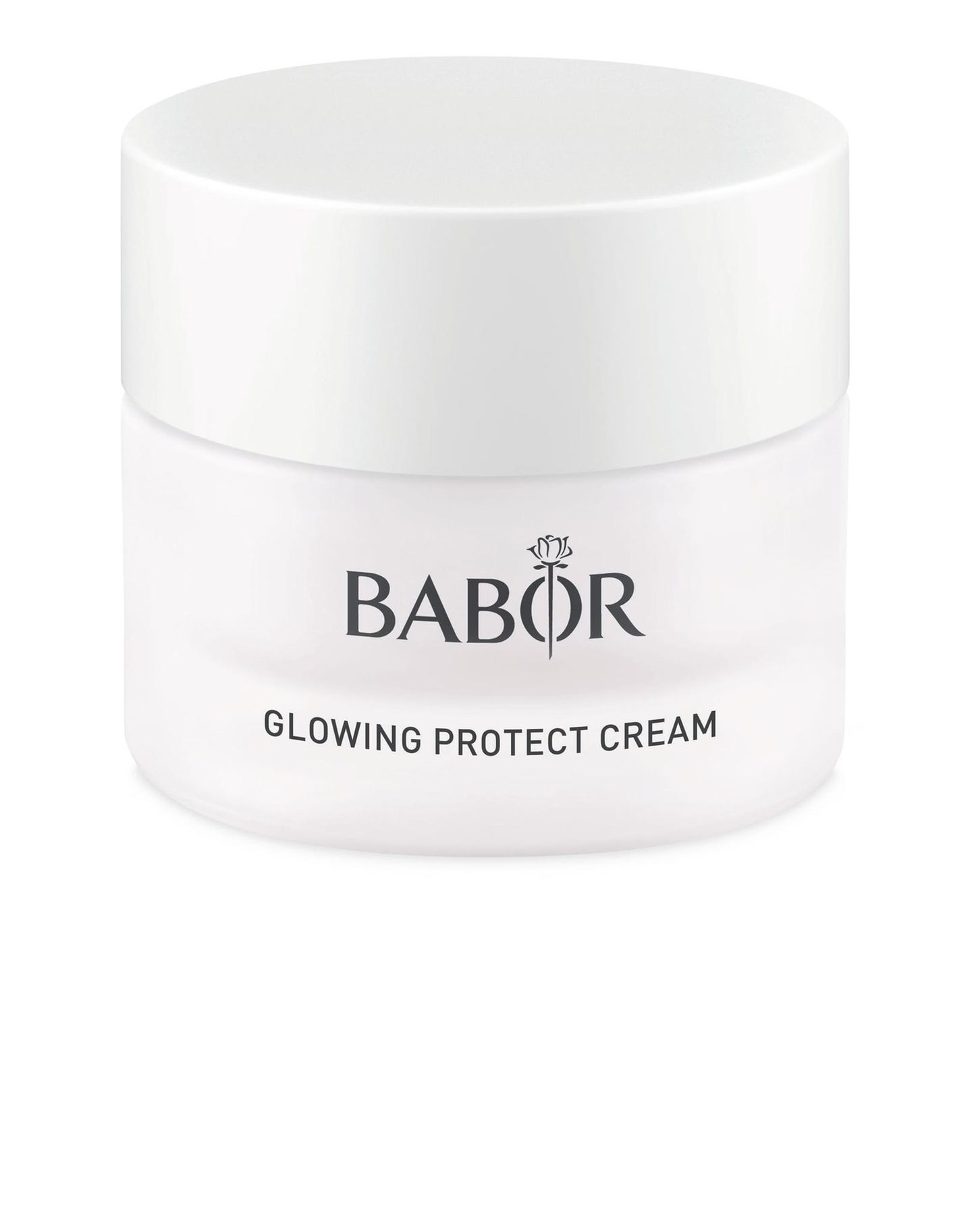 Auch im Winter möchten wir nicht auf einen gesunden Glow verzichten. Die Glowing Protect Cream aus der BABOR Winter Edition pflegt die Haut und stärkt ihre Barriere. Extra Glow-Pigmente sorgen zudem für einen strahlenden Teint – we love! Um 50 Euro.