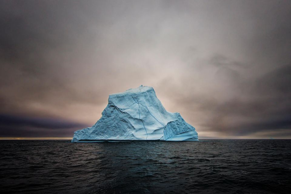 Eisberg im Meer