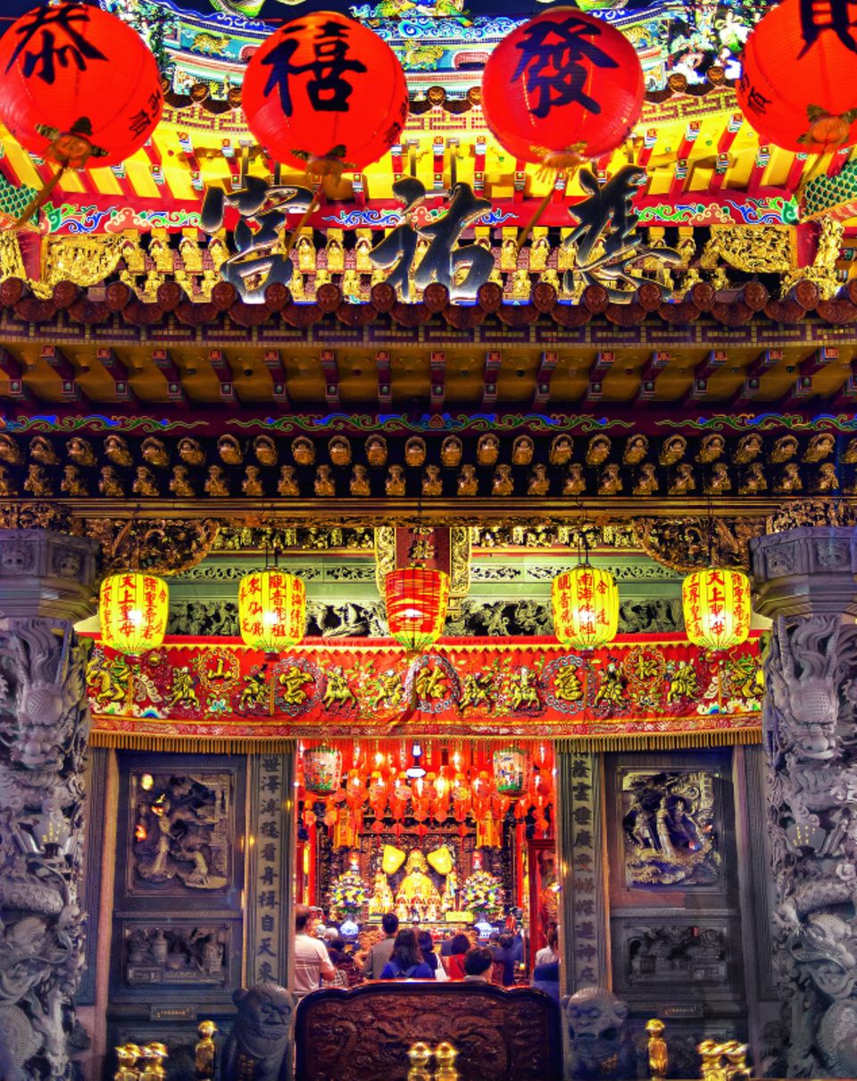 Taiwan-Reise: Tempel