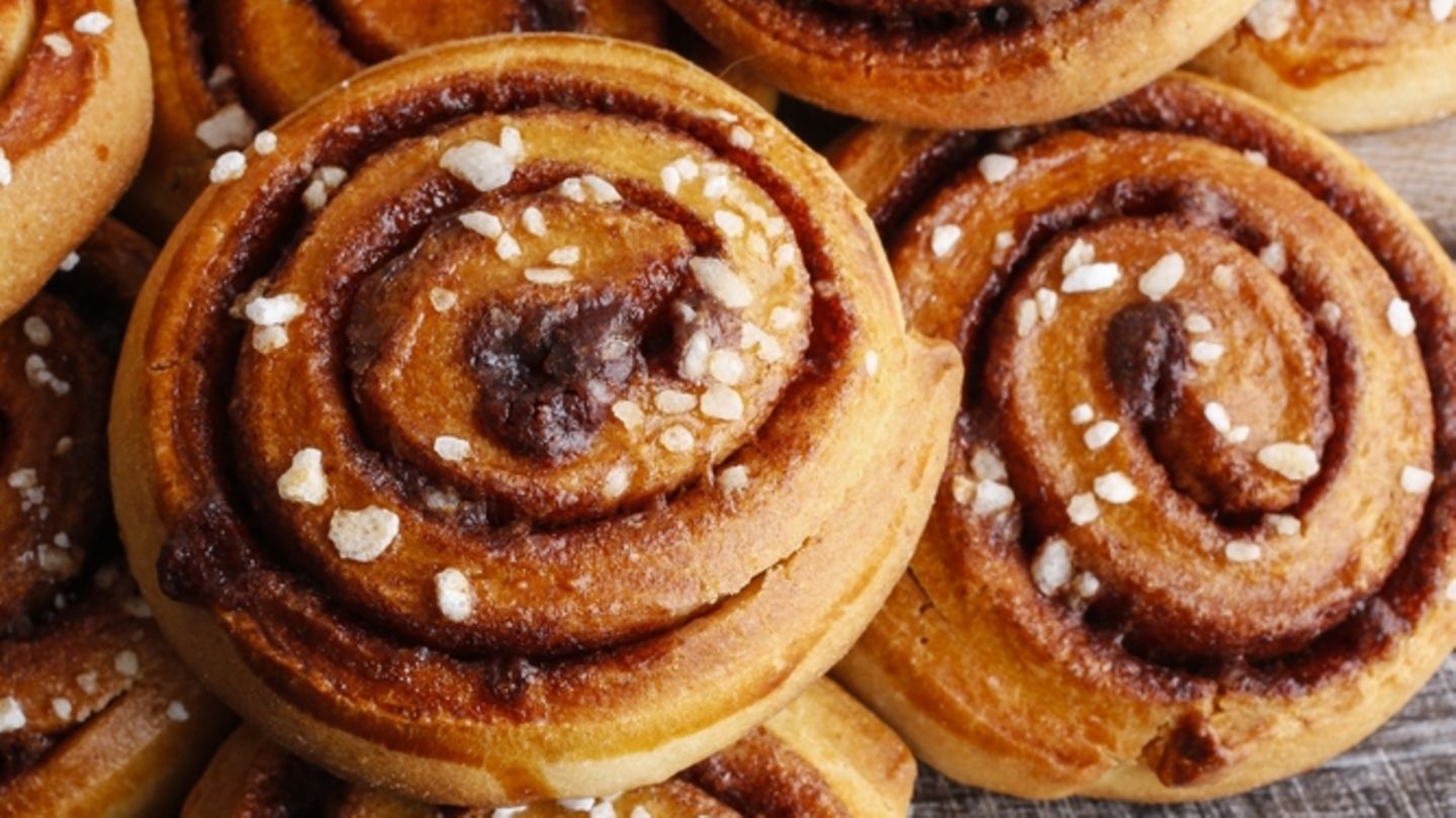 Zimtschnecken ohne Hefe | BRIGITTE.de
