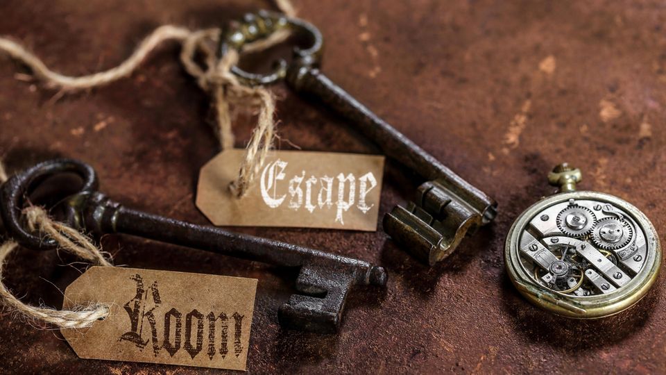 Schlüssel für einen Escape Room