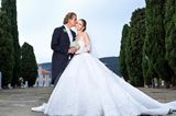 Promi-Brautkleider: Victoria Swarovski und Werner Mürz