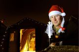 Weihnachten bei den Windsors: Prinz Harry mit Weihnachtsmütze