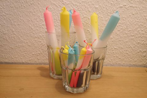 Dip Dye Kerzen
