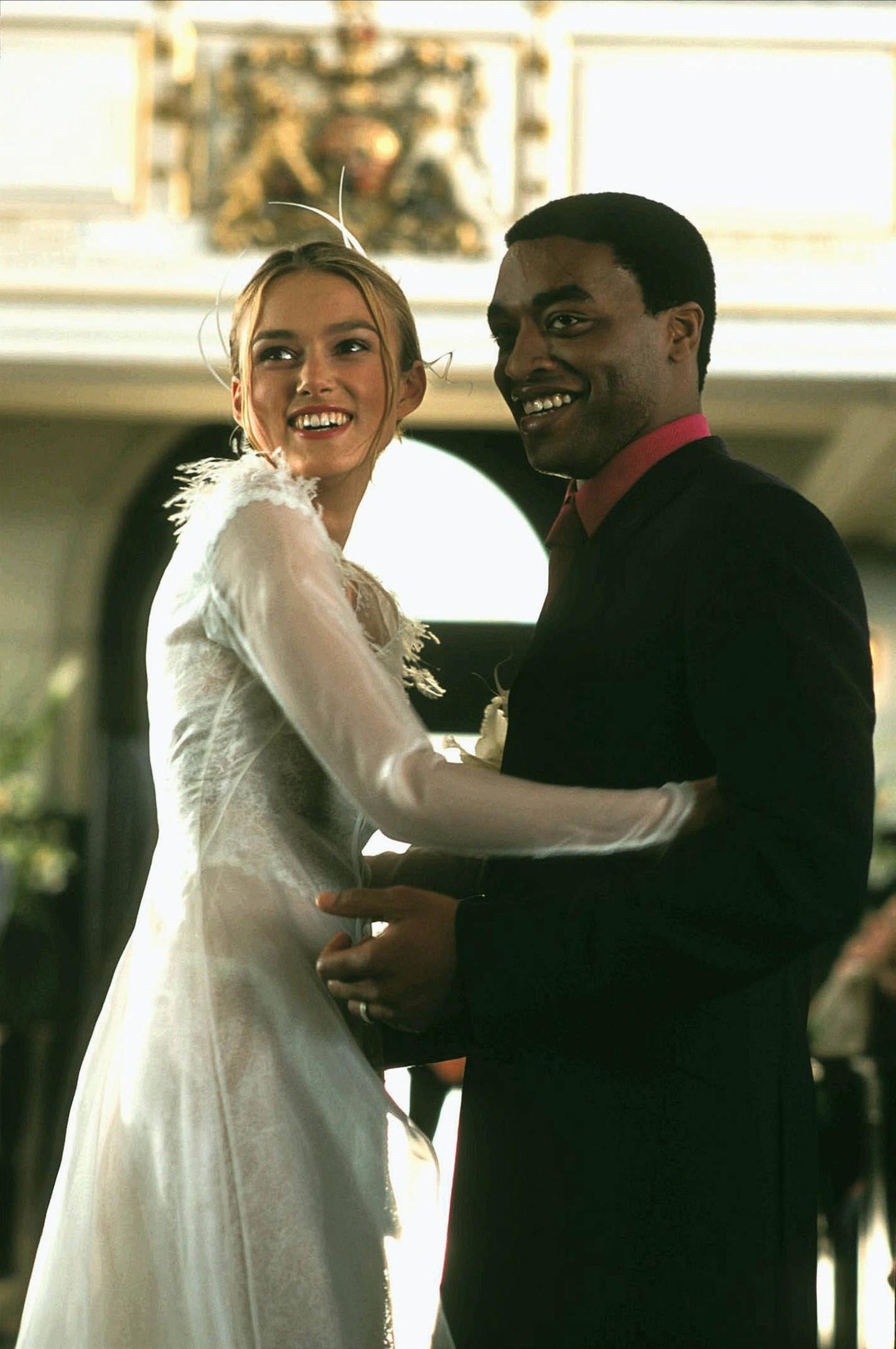 "Tatsächlich Liebe"-Stars: Chiwetel Ejiofor mit Keira Knightley
