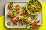 Open Kimchi-Sandwich
