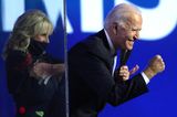 Bewegende Momente 2020: Joe Biden mit Dr. Jill Biden
