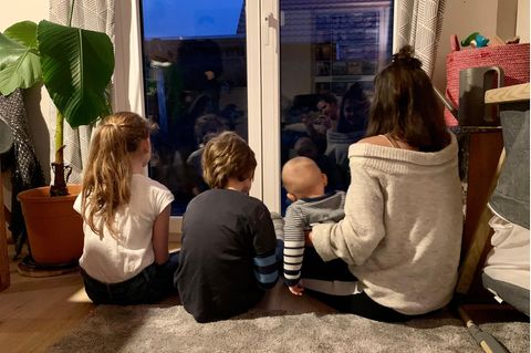Mit 4 Kindern in Quarantäne