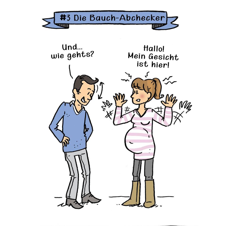 Witzige Comics Tatsachen über Schwangerschaft und Muttersein BRIGITTE.de
