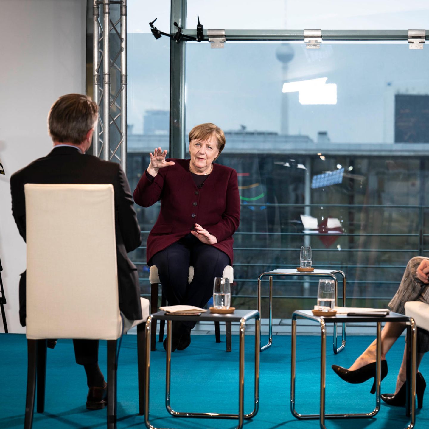 Merkel in an RTL interview