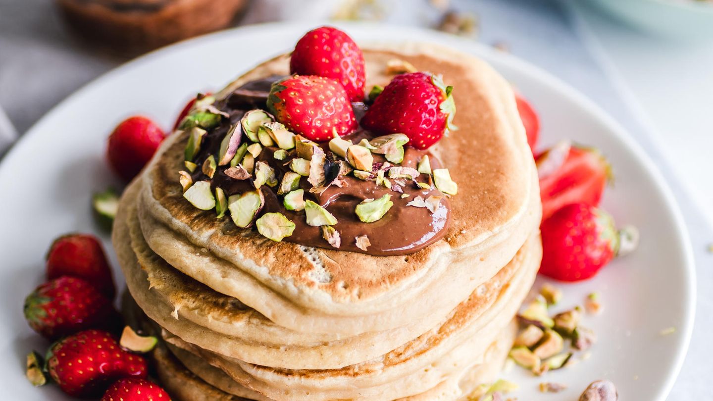 Vegan, herzhaft, bunt Unsere liebsten Pancake Rezepte für wirklich