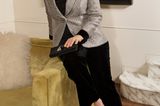 Von London aus nimmt Olivia Coleman an den diesjährigen Golden Globes teil. Sie trägt einen glamourösen Anzug-Look von Armani Privé.
