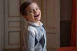 Royale Kinderfotos: Prinz Oskar lacht