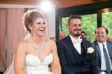 Hochzeit auf den ersten Blick: Samantha und Serkan auf der Hochzeit