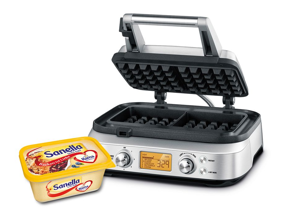 Gewinnspiel: Süße und herzhafte Waffeln mit Sanella – gewinne ein hochwertiges Waffeleisen von Sage Appliances Gewinnspiel: Süße und herzhafte Waffeln mit Sanella – gewinne ein hochwertiges Waffeleisen von Sage Appliances