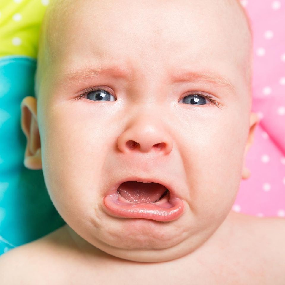 Schlimme Babynamen: Kind weint