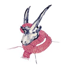Illustration des Sternzeichens Steinbock