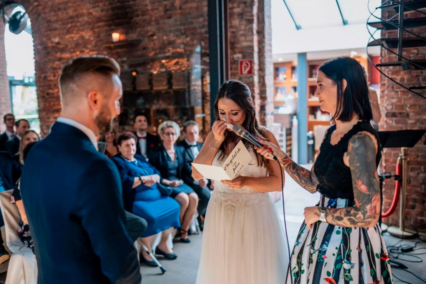 Wedding Award: Braut liest Bräutigam vor
