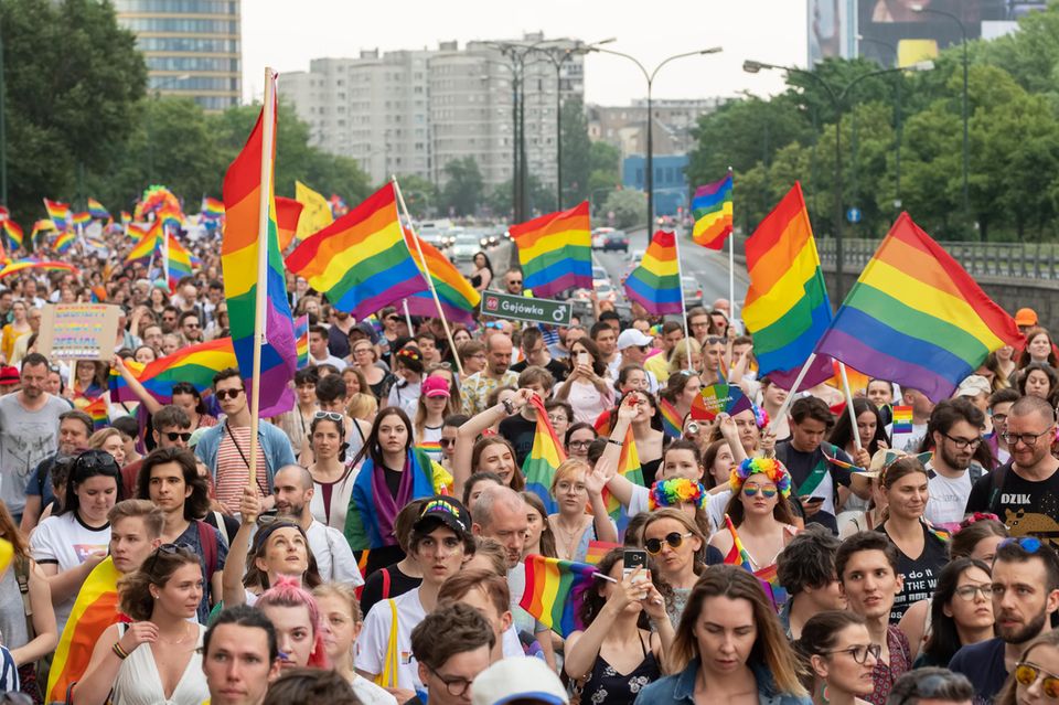 LGBTQ+-Fakten: Regenbogenflagge