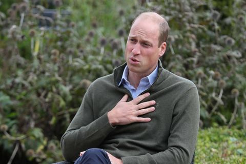 Prinz William: Liebevolle Abschiedsworte an Prinz Philip: Prinz William im Sitzen