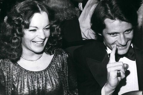 Romy Schneider: Ihr Ex-Mann verliert den Prozess gegen Alice Schwarzer: Schneider und Biasni beim Filmball 1978