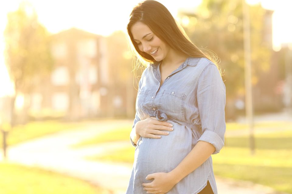 Fruchtbarkeit: Schwangere Frau