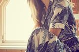 Frühlingskleider: Seventies-Kleid im Kimono-Stil