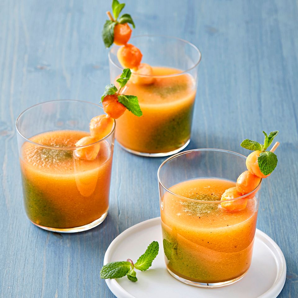 Papaya-Pfirsich-Smoothie