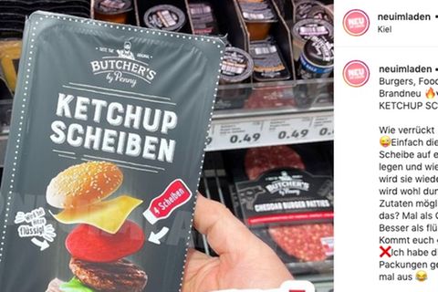 Ketchup-Scheiben: Foto von Verpackung