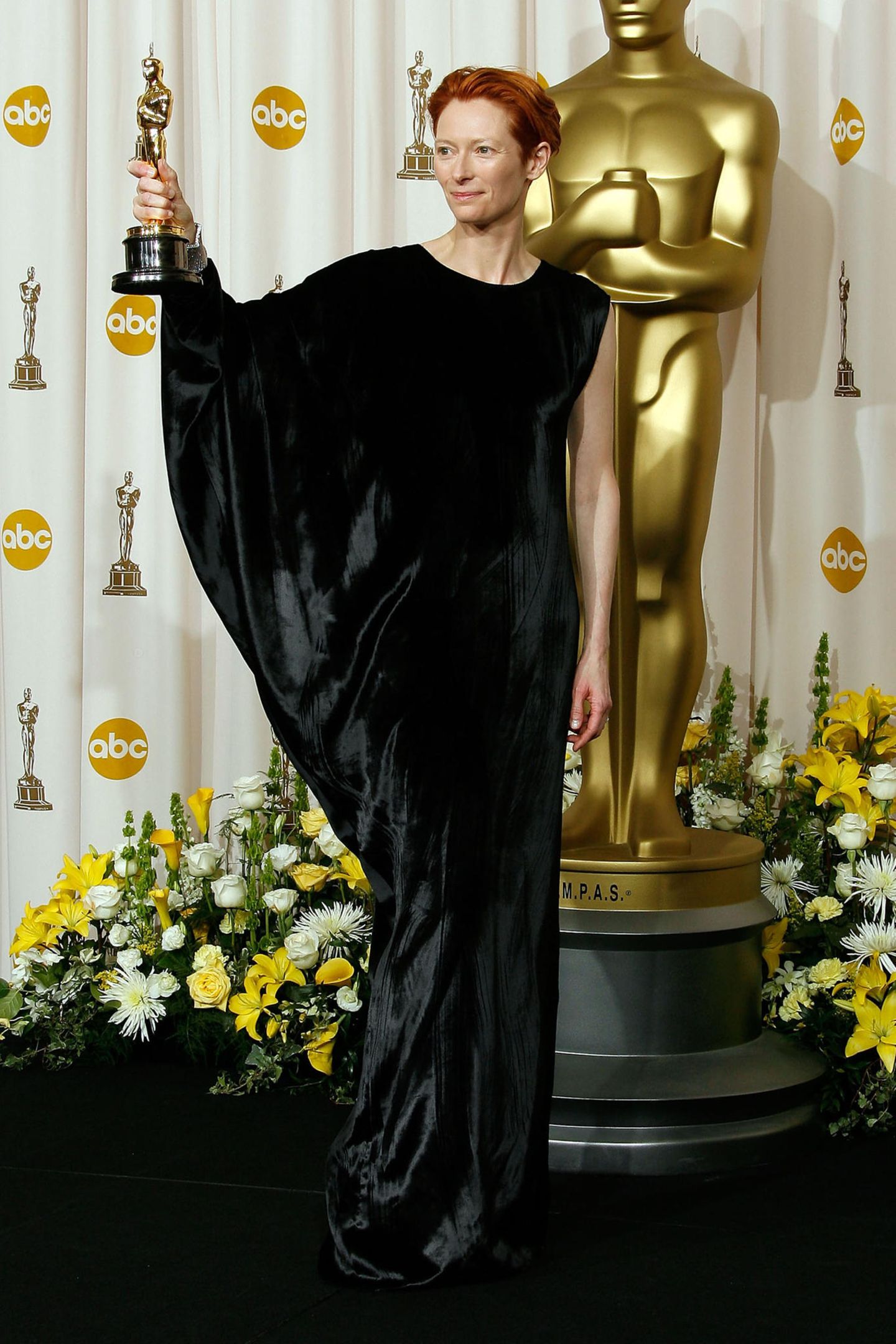 Schlimme Oscar-Looks: Tilda Swinton 2008