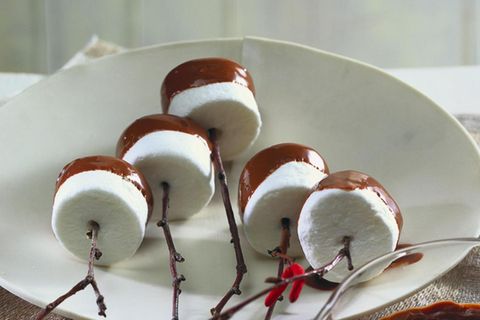 Marshmallows in Schokolade