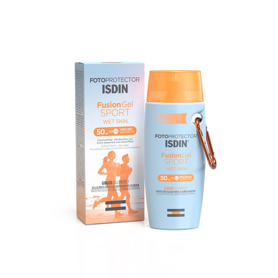 Die beste Anti-Aging-Waffe: Fotoprotector Isdin Fusion Gel Sport Wet Skin SPF 50