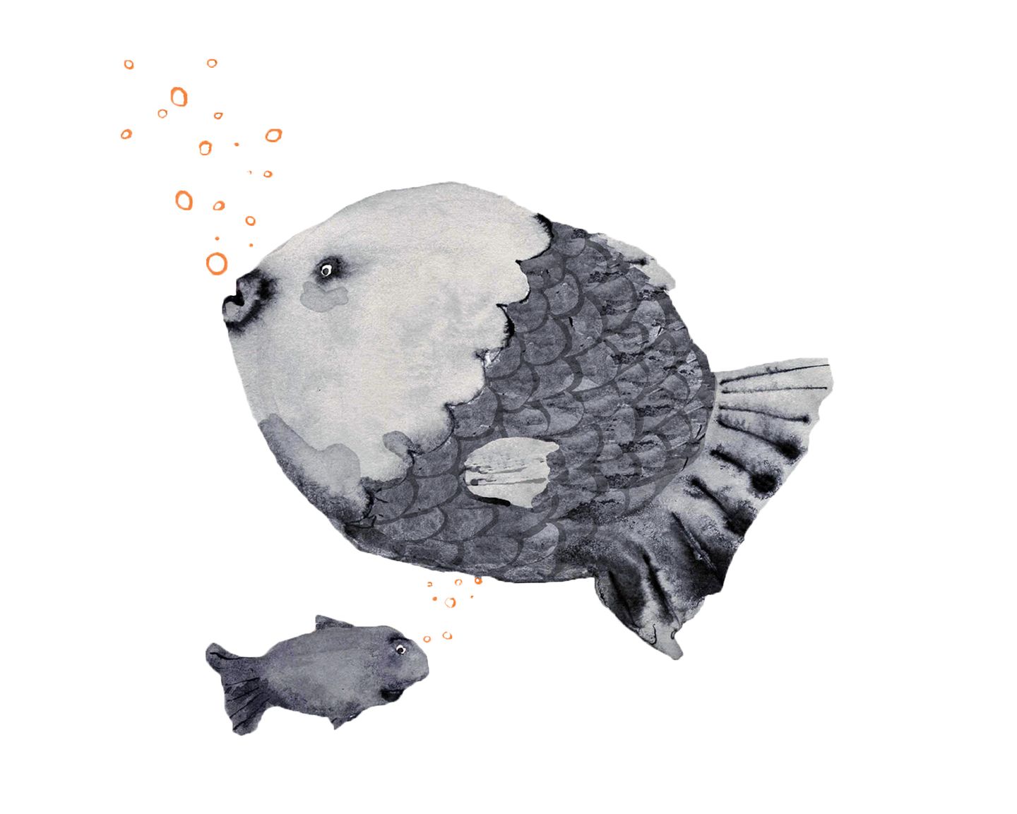 Illustration Sternzeichen Fische