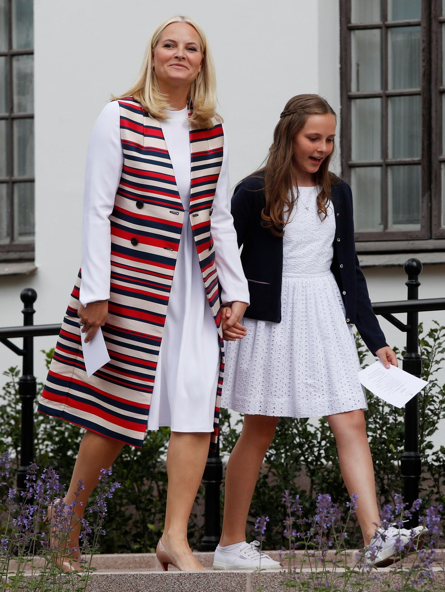 Royale Mütter: Prinzessin Mette Marit mit Prinzessin Ingrid Alexandra