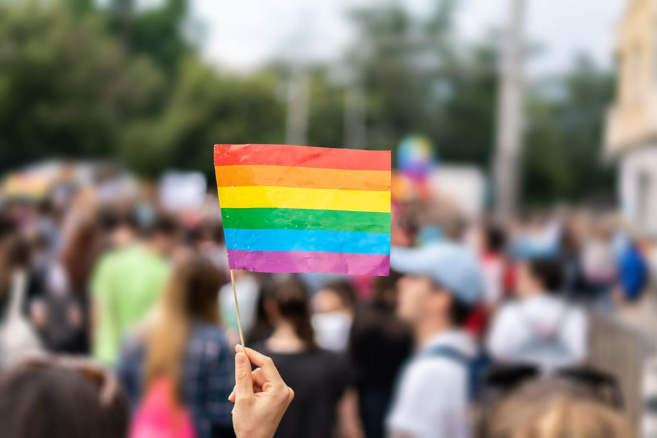 LGBTQ+: Regenbogenflagge