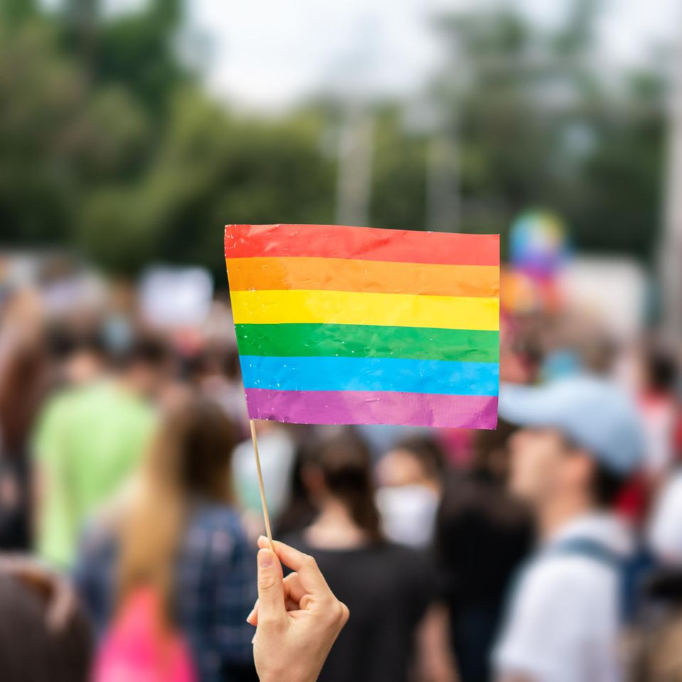 LGBTQ+: Regenbogenflagge
