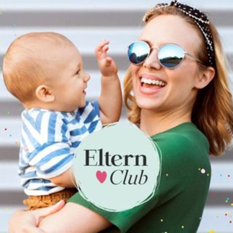 Eltern Club: Frau mit Kind auf dem Arm