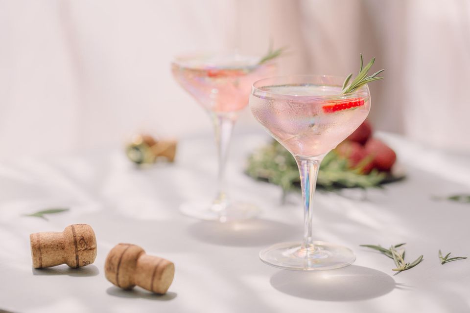Weincocktails: Erdbeere Weincocktails: Erdbeere