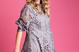 Mode für Schwangere: Mareike im Spitzenkleid