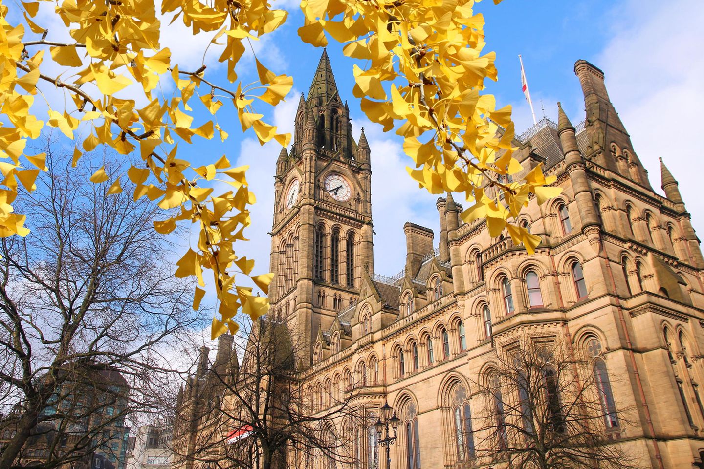 Manchester: Blick auf die Stadt