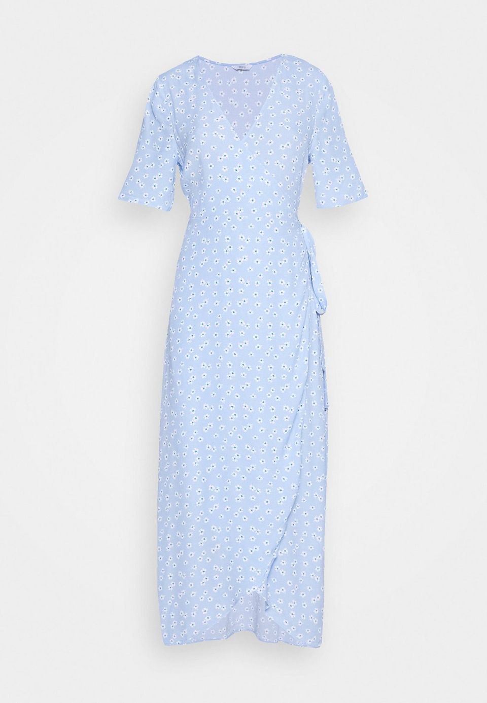 Wer ebenfalls zarte Farben mag, aber lieber zu Blau greift, wird dieses Kleid lieben. Es besteht aus mindestens 50% Eco-Material. Von Envii, kostet ca. 75 Euro.