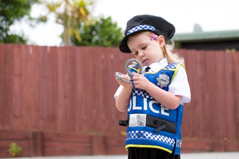 Kind bewirbt sich erfolgreich bei der Polizei