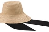 40er Jahre Mode: Hut mit schwarzem Bindeband