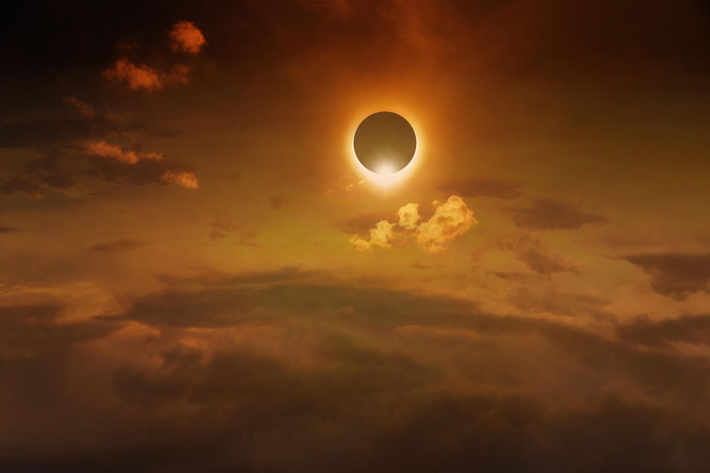 Ringförmige Sonnenfinsternis am 10. Juni: Ein Bild von einer Sonnenfinsternis