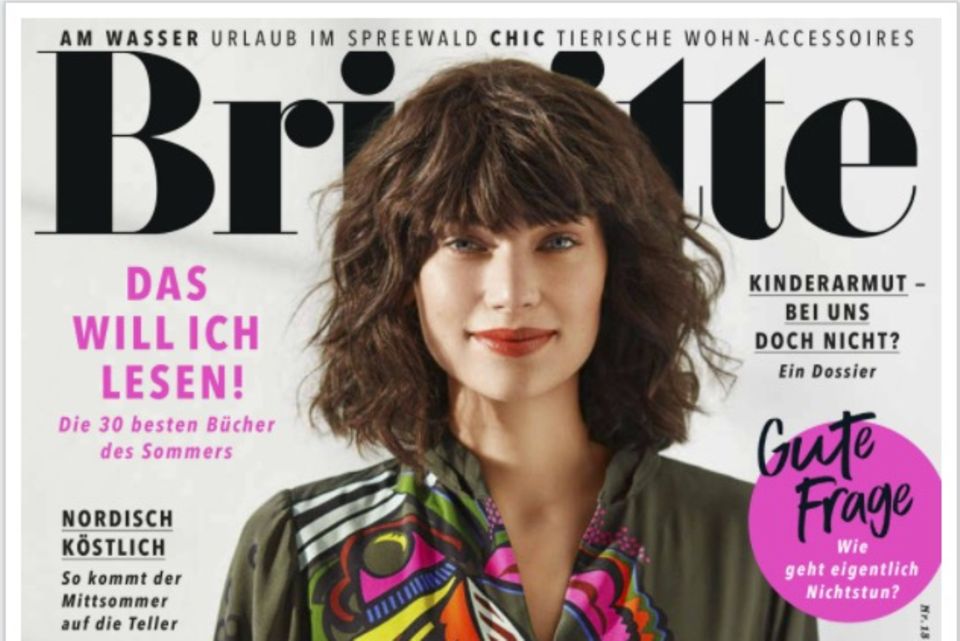 Die neue BRIGITTE - seit 9.6.2021 am Kiosk