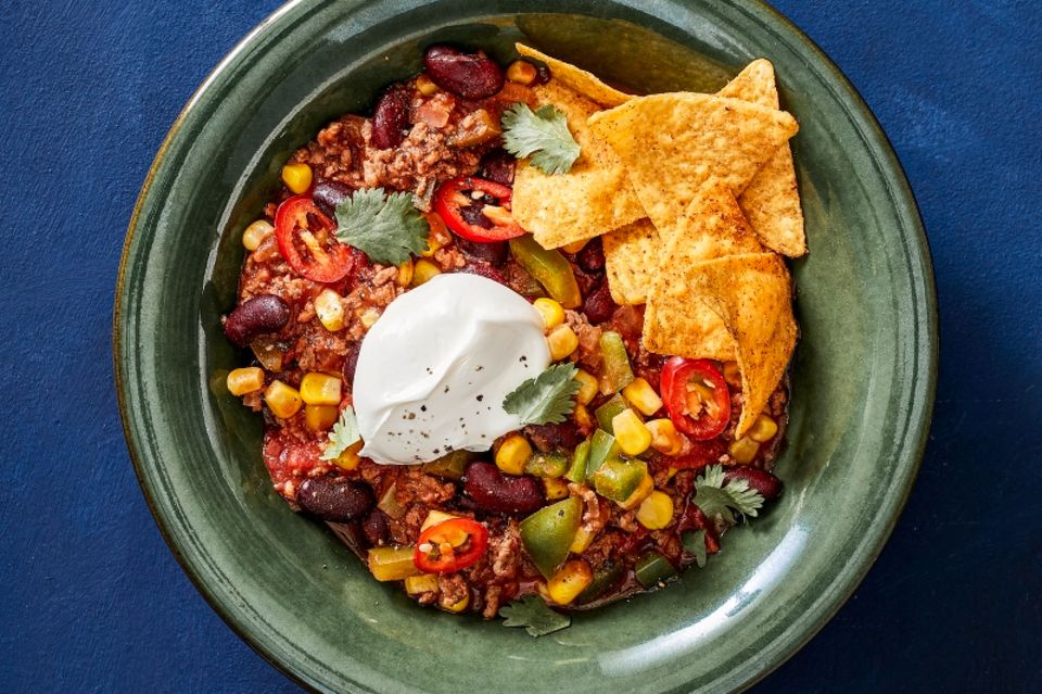 Zutaten Für Chili Con Carne